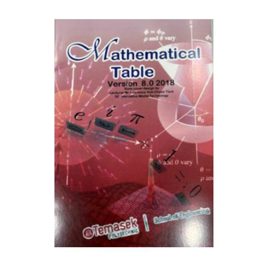 Mathematical Table Version 8.0 2018